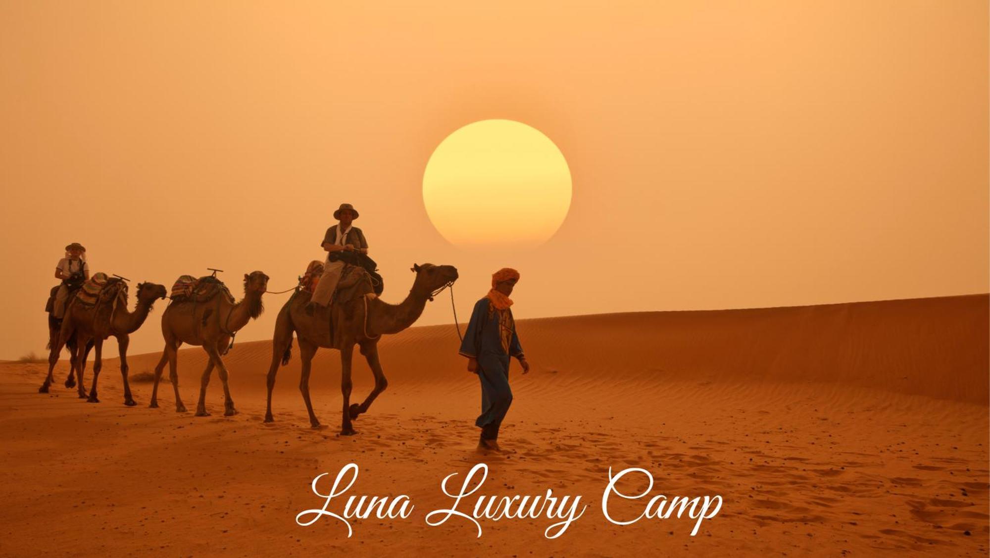 Luna Luxury Camp Ξενοδοχείο Merzouga Εξωτερικό φωτογραφία